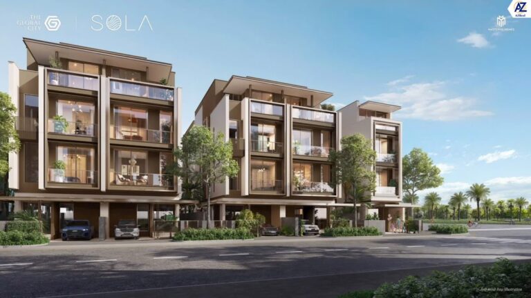 phoi canh biet thu song lap sola the global city