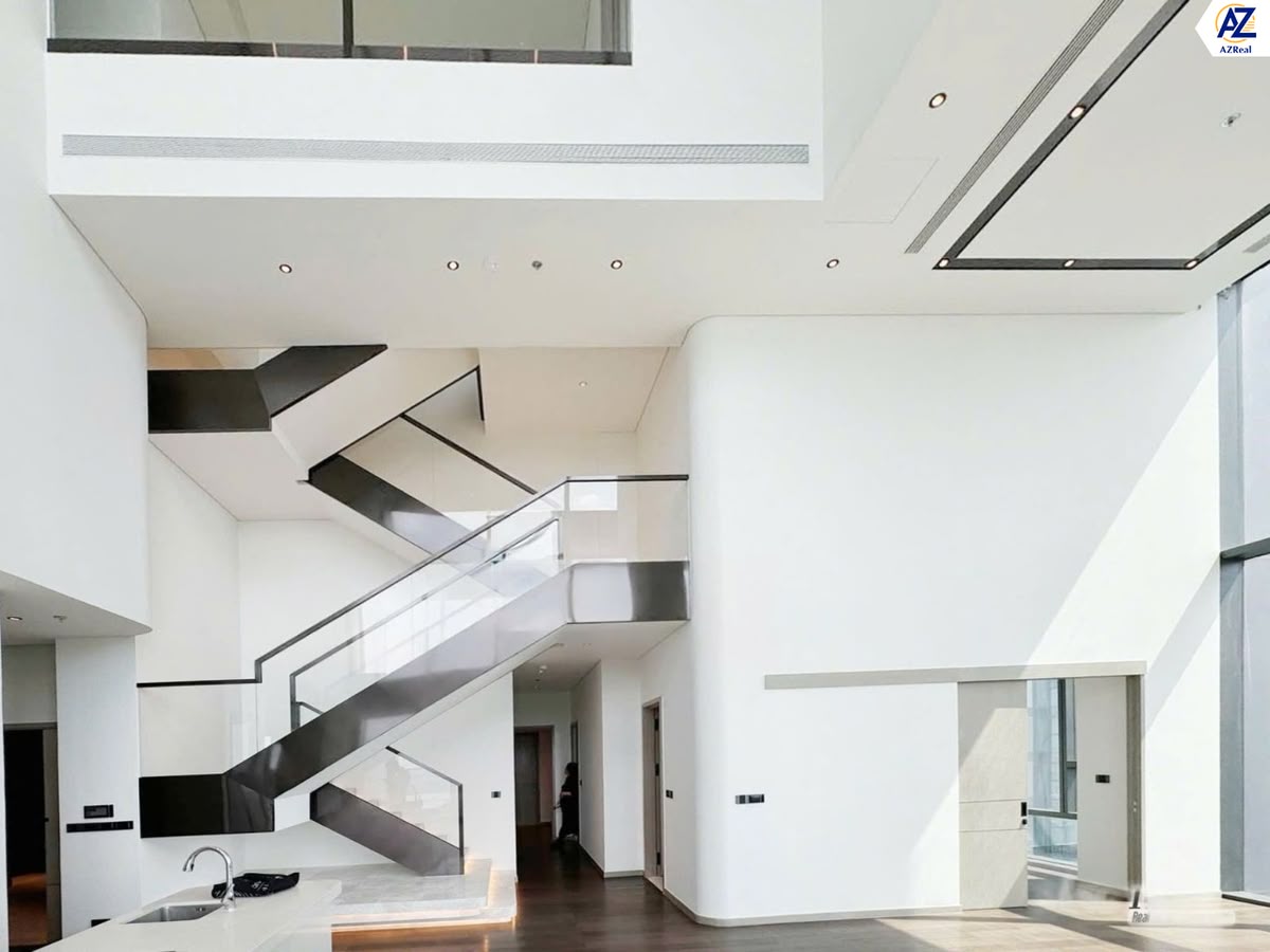 thiet ke phong khach penthouse grand marina