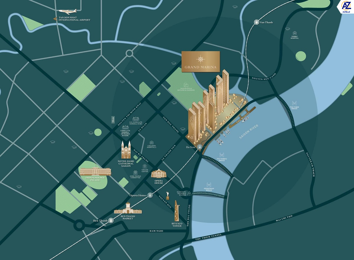 vi tri grand marina saigon