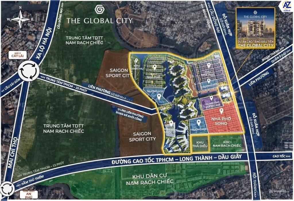 The Global City - Giỏ Hàng T9 & Phân Tích Chuyên Sâu | AZ Real