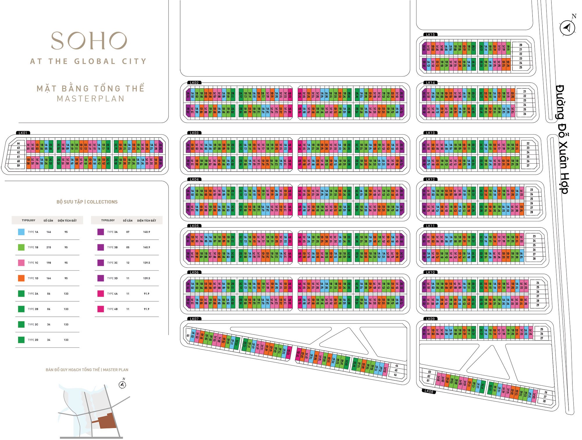 mat bang nha pho soho