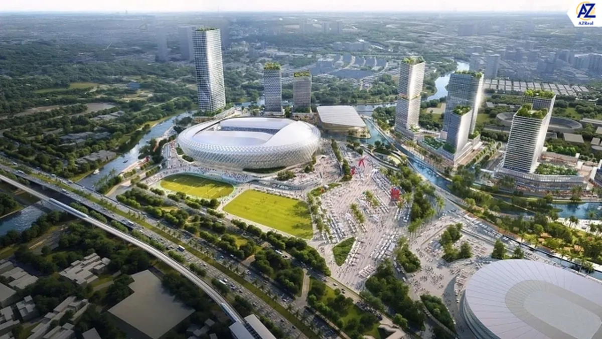 phoi canh khu the duc the thao quoc gia rach chiec